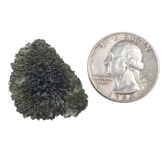 Moldavite 5.67 g 28x22x9mm - InnerVision Crystals