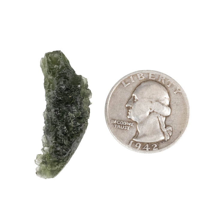 Moldavite 5.87 g 35x16x12mm - InnerVision Crystals
