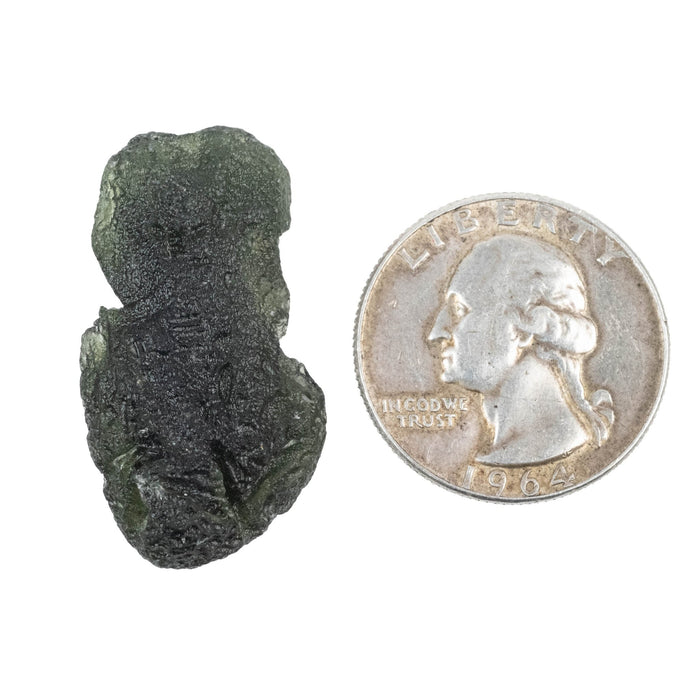 Moldavite 5.89 g 33x18x9mm - InnerVision Crystals