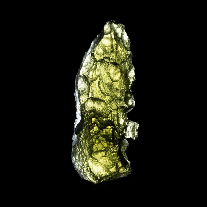 Moldavite 6.10 g 36x12x11mm - InnerVision Crystals