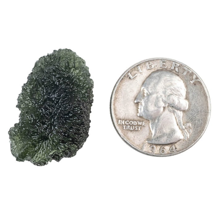 Moldavite 6.13 g 28x19x12mm - InnerVision Crystals
