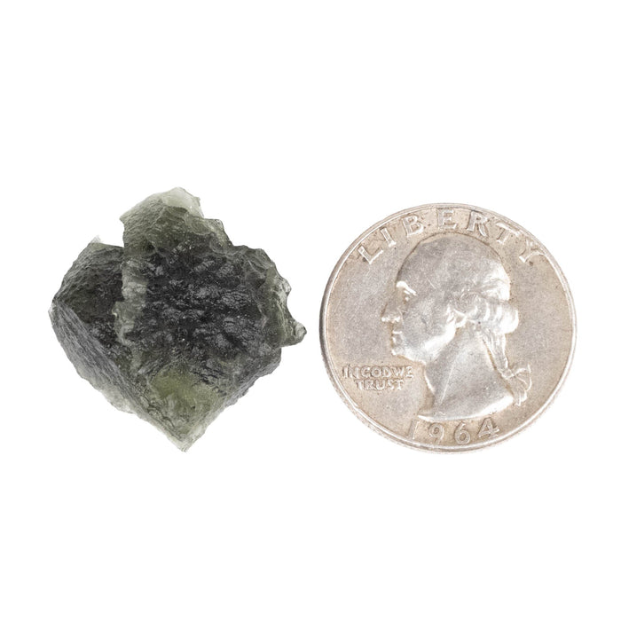 Moldavite 6.16 g 21x20x13mm - InnerVision Crystals