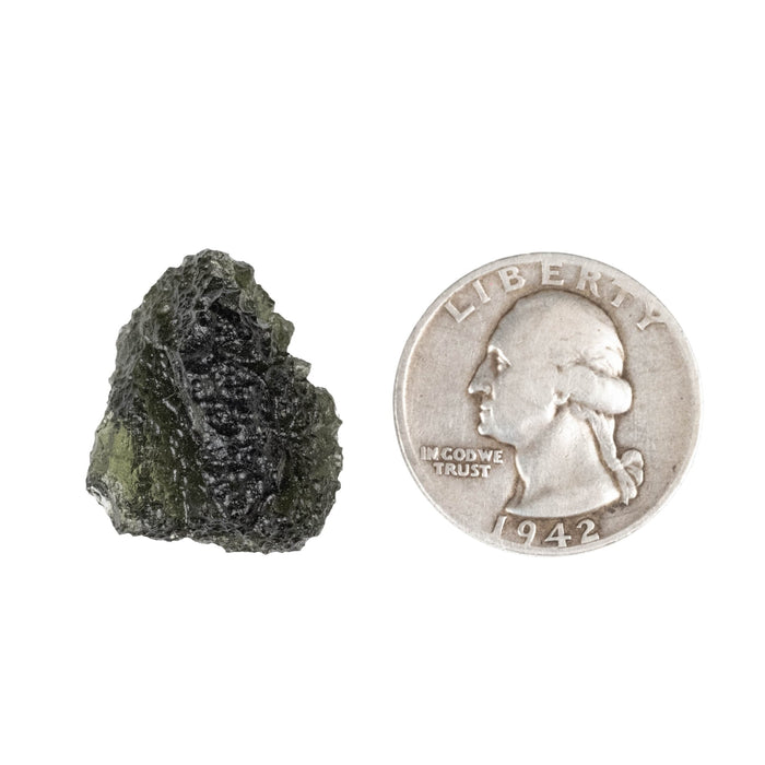 Moldavite 6.20 g 23x20x15mm - InnerVision Crystals