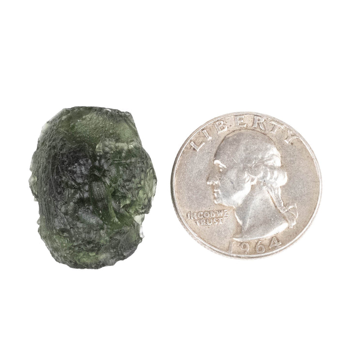 Moldavite 6.24 g 26x20x13mm - InnerVision Crystals