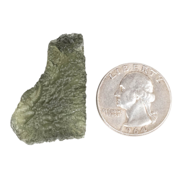 Moldavite 6.44 g 33x24x6mm - InnerVision Crystals