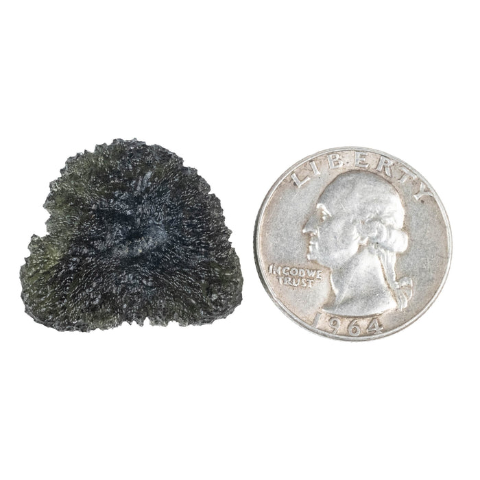 Moldavite 6.50 g 26x22x11mm - InnerVision Crystals