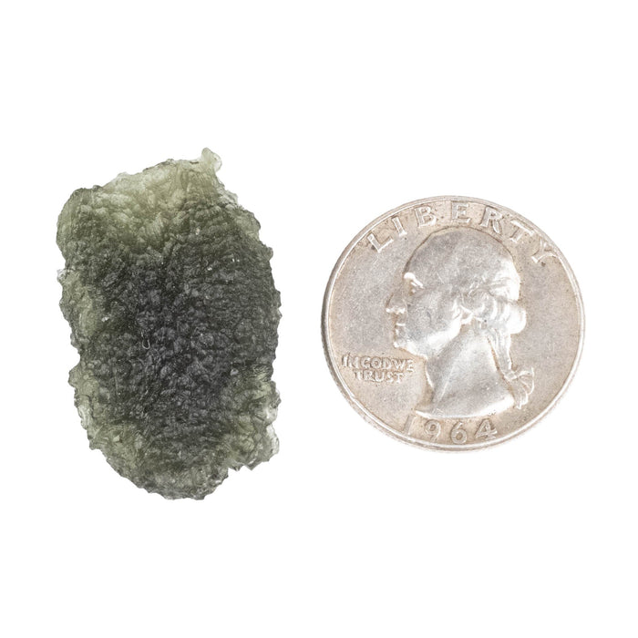 Moldavite 6.54 g 31x20x10mm - InnerVision Crystals