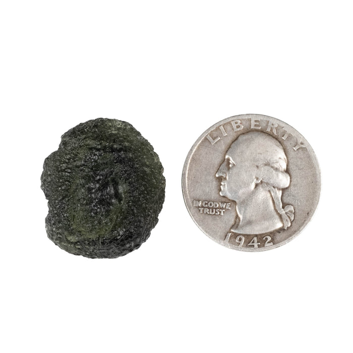 Moldavite 6.59 g 22x19x12mm - InnerVision Crystals