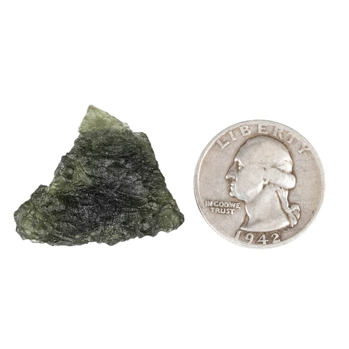 Moldavite 6.66 g 28x28x8mm - InnerVision Crystals