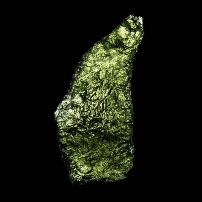 Moldavite 6.66 g 39x17x11mm - InnerVision Crystals