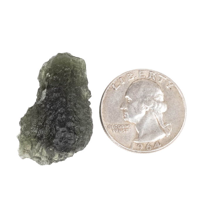 Moldavite 6.87 g 32x20x12mm - InnerVision Crystals