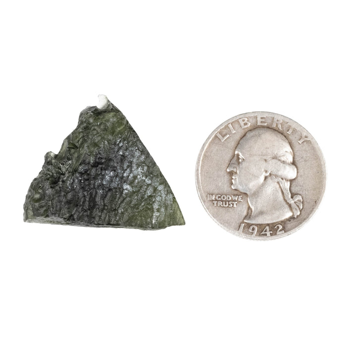 Moldavite 6.88 g 28x26x11mm - InnerVision Crystals