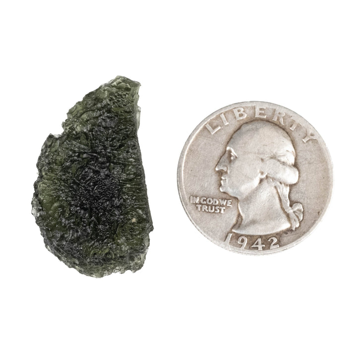 Moldavite 6.93 g 30x18x11mm - InnerVision Crystals