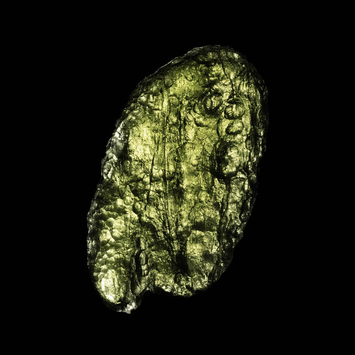 Moldavite 7.09 g 34x18x9mm - InnerVision Crystals