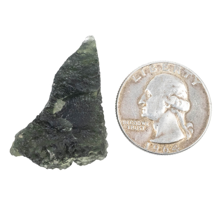 Moldavite 7.15 g 33x20x11mm - InnerVision Crystals
