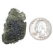 Moldavite 7.24 g 37x23x7mm - InnerVision Crystals