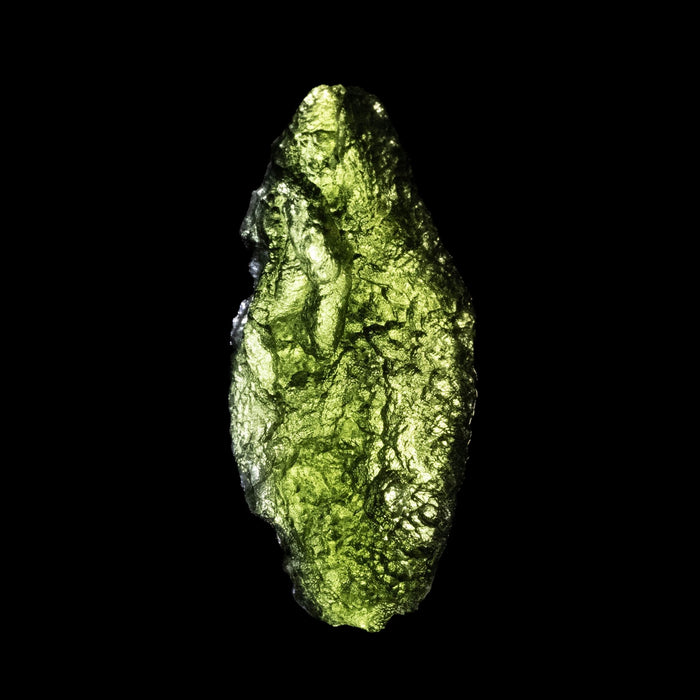Moldavite 7.27 g 39x17x14mm - InnerVision Crystals