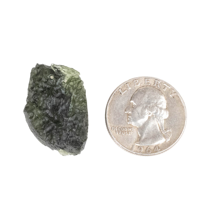 Moldavite 7.29 g 26x19x13mm - InnerVision Crystals