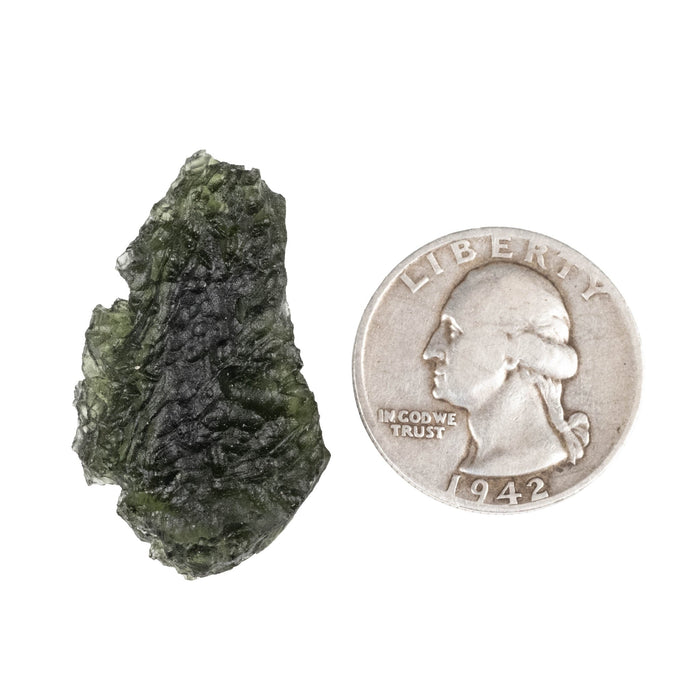 Moldavite 7.62 g 35x25x10mm - InnerVision Crystals
