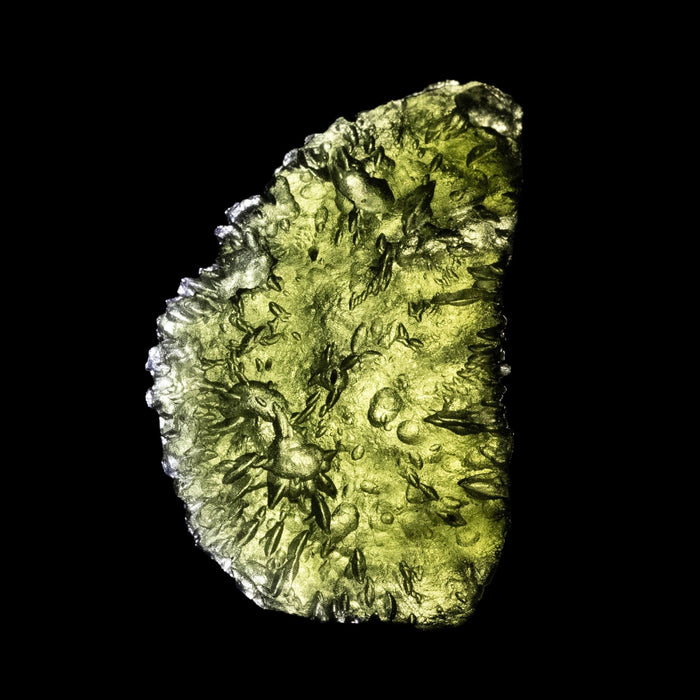 Moldavite 8.04 g 36x22x9mm - InnerVision Crystals