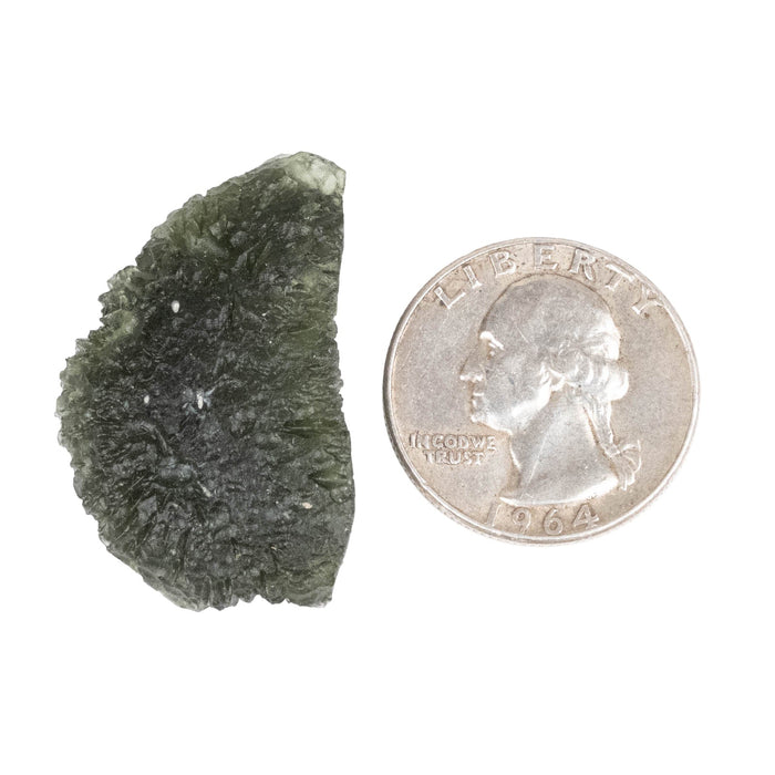 Moldavite 8.04 g 36x22x9mm - InnerVision Crystals