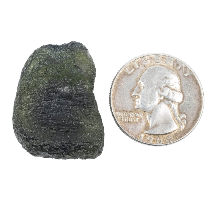 Moldavite 8.18 g 28x21x11mm - InnerVision Crystals