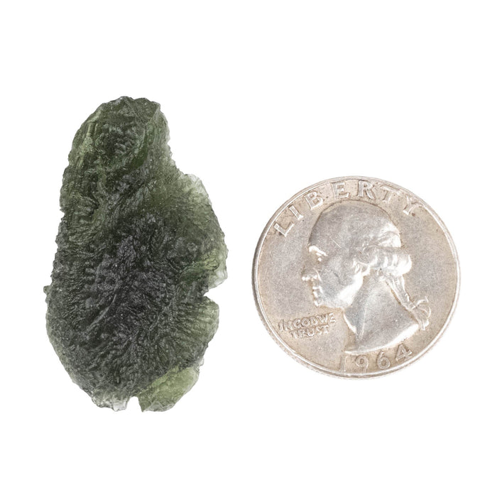 Moldavite 8.42 g 35x20x10mm - InnerVision Crystals