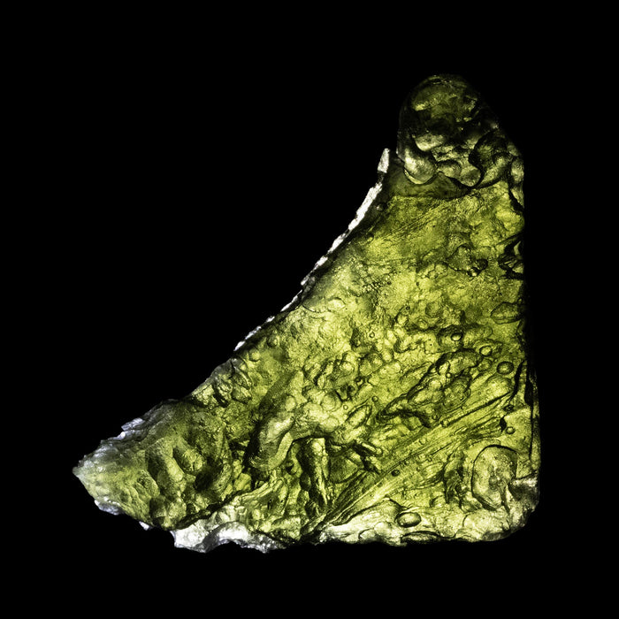 Moldavite 8.48 g 33x32x8mm - InnerVision Crystals