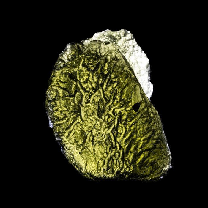 Moldavite 8.53 g 29x27x13mm - InnerVision Crystals