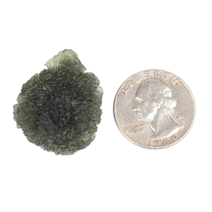 Moldavite 8.62 g 31x25x11mm - InnerVision Crystals