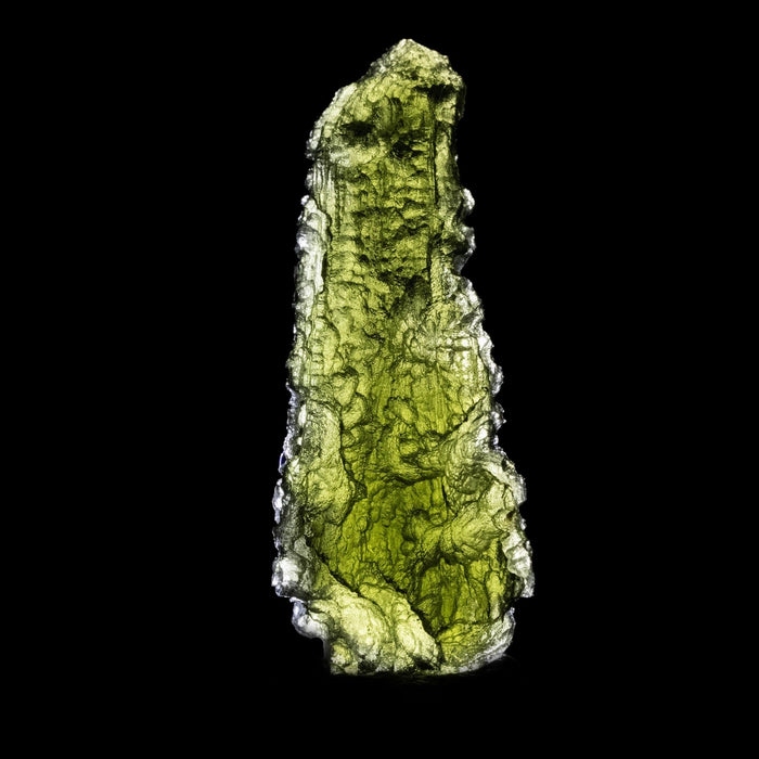 Moldavite 8.66 g 42x16x15mm - InnerVision Crystals