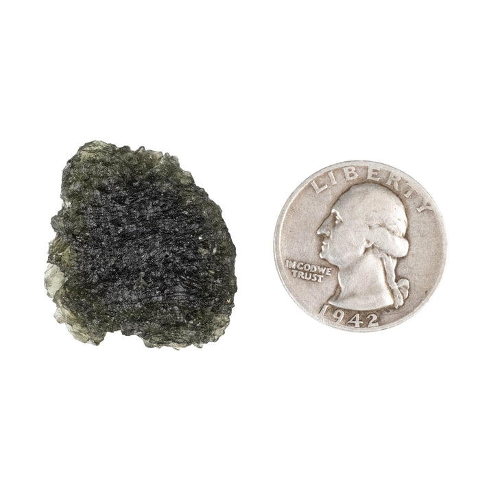 Moldavite 8.73 g 32x27x10mm - InnerVision Crystals