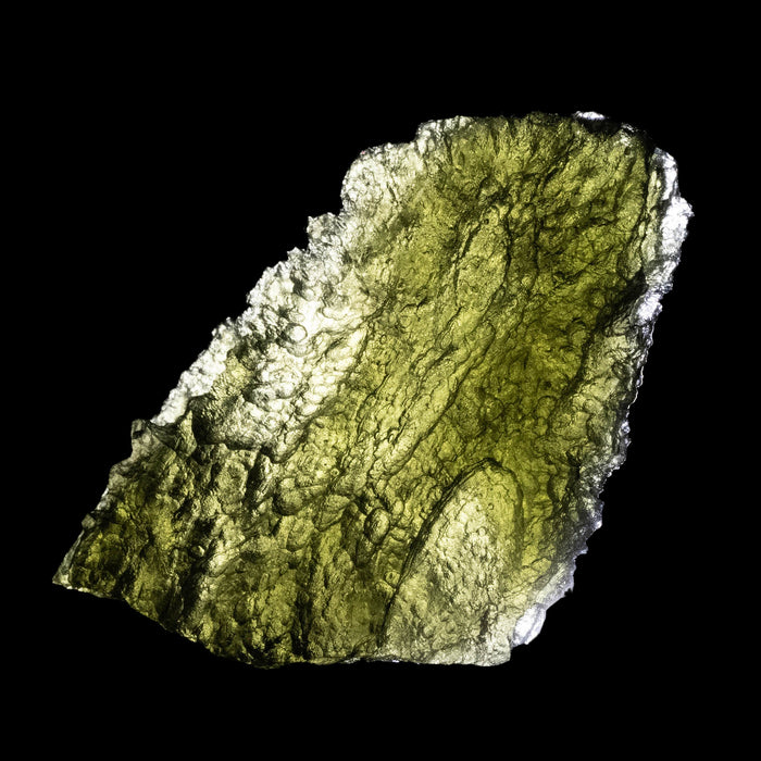 Moldavite 8.88 g 33x31x9mm - InnerVision Crystals