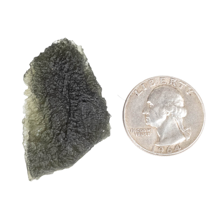 Moldavite 8.88 g 33x31x9mm - InnerVision Crystals