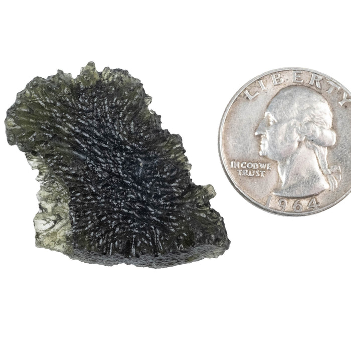 Moldavite 8.88 g 40x28x10mm - InnerVision Crystals