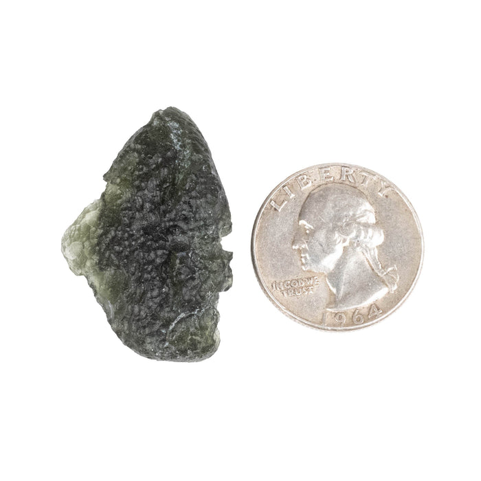 Moldavite 9.05 g 35x24x12mm - InnerVision Crystals