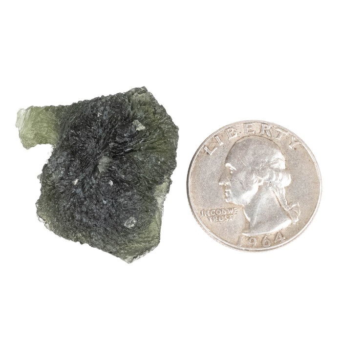 Moldavite 9.35 g 30x29x12mm - InnerVision Crystals