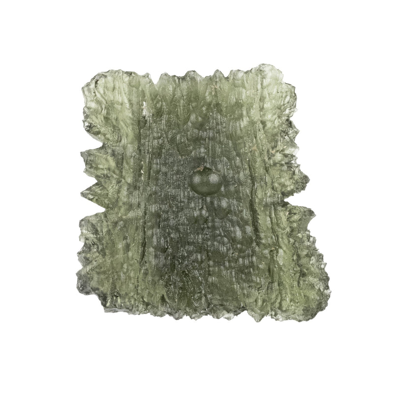Moldavite Besednice Jezkovna 10.98 g 37x36x6mm Angel Chime AA - InnerVision Crystals