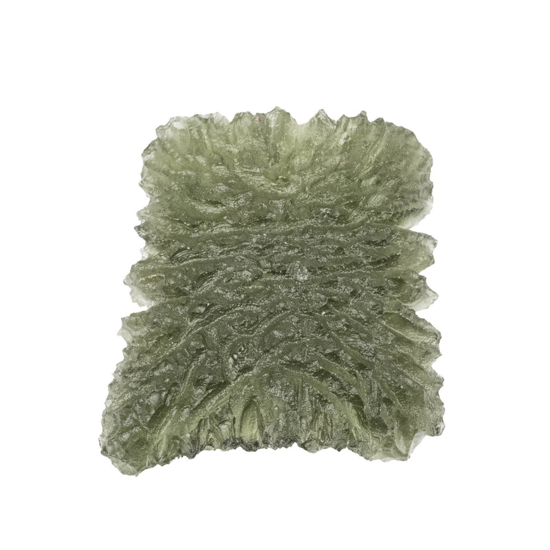 Moldavite Besednice Jezkovna 10.98 g 37x36x6mm Angel Chime AA - InnerVision Crystals