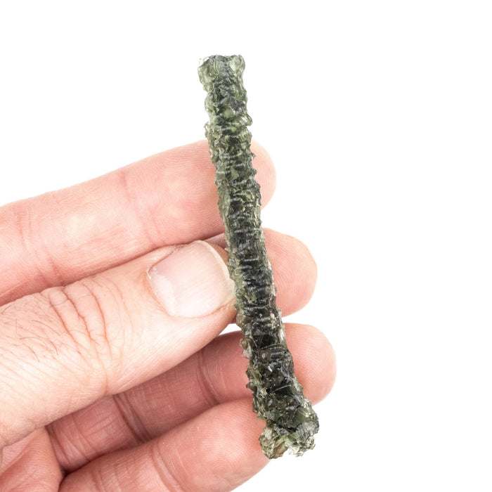Moldavite Besednice Jezkovna 11.97 g 75x22x10mm Angel Chime AA - InnerVision Crystals