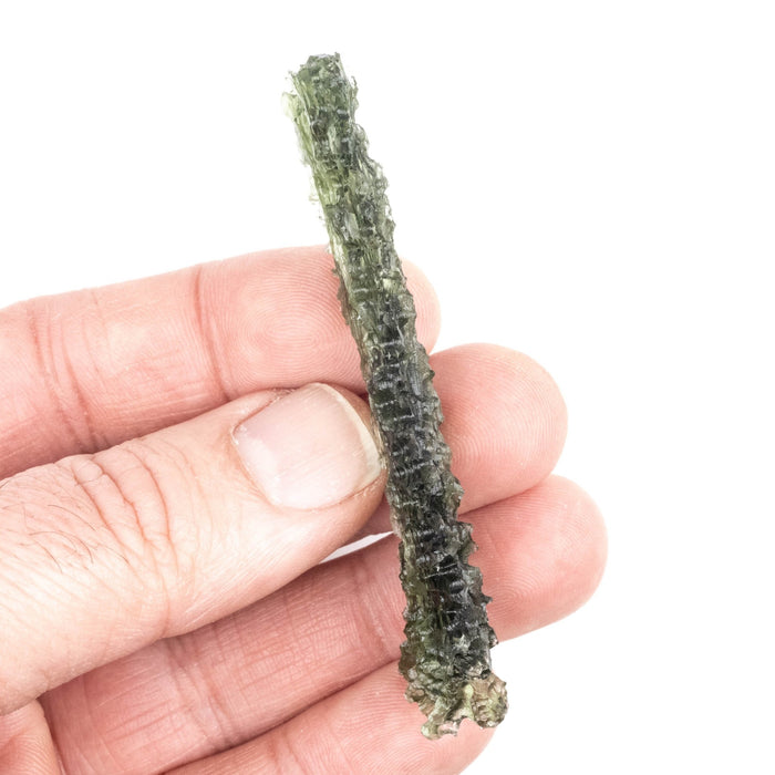 Moldavite Besednice Jezkovna 11.97 g 75x22x10mm Angel Chime AA - InnerVision Crystals