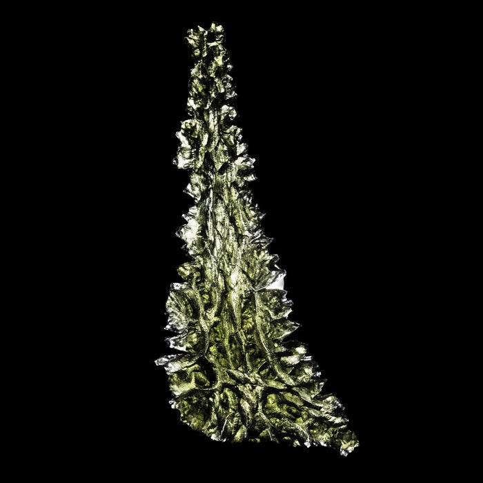 Moldavite Besednice Jezkovna 12.80 g 76x31x9mm Angel Chime AA - InnerVision Crystals