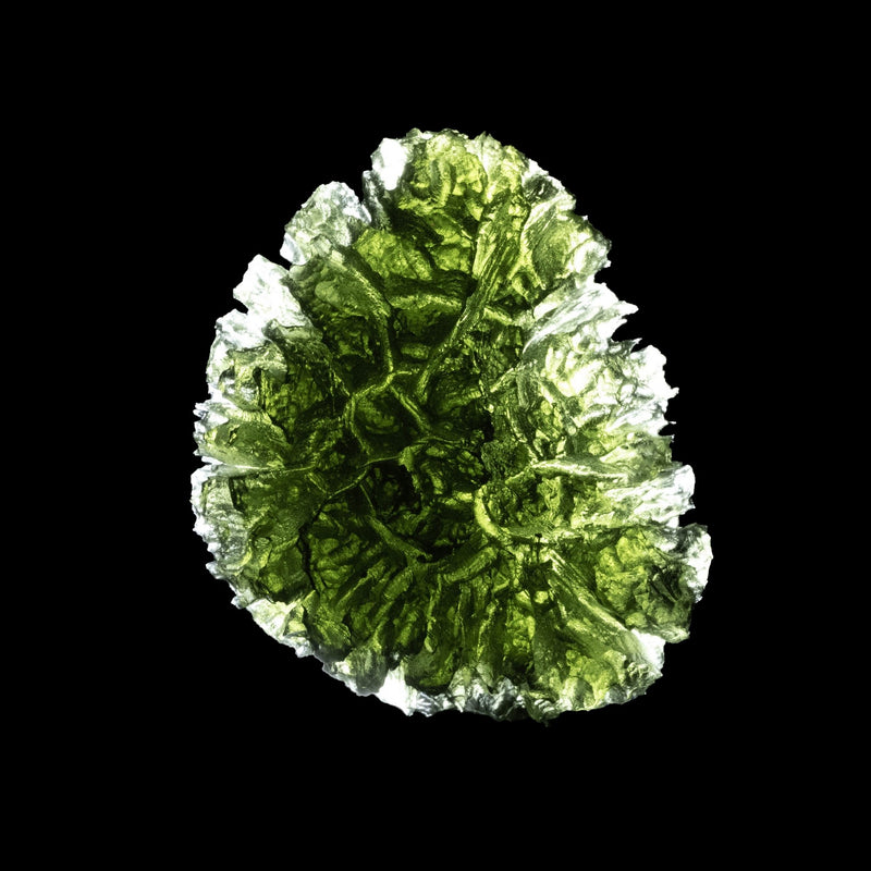 Moldavite Besednice Jezkovna 19.20 g 38x31x20mm AA - InnerVision Crystals