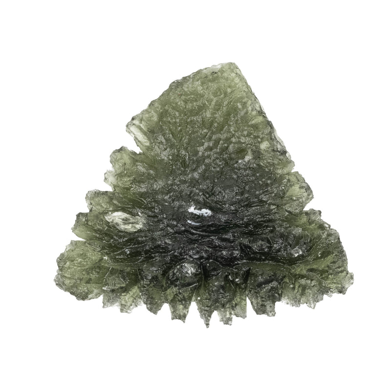 Moldavite Besednice Jezkovna 19.92 g 49x46x12mm AA - InnerVision Crystals