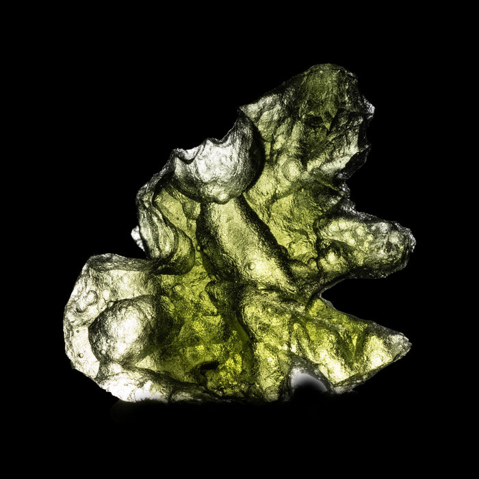 Moldavite - Besednice Jezkovna 2.58 g 22x20x8mm A+ - InnerVision Crystals