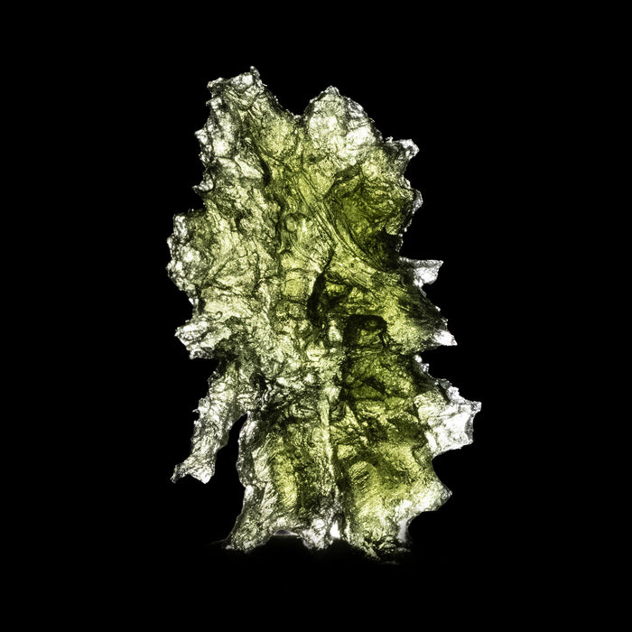 Moldavite - Besednice Jezkovna 2.86 g 29x15x10mm A+ - InnerVision Crystals