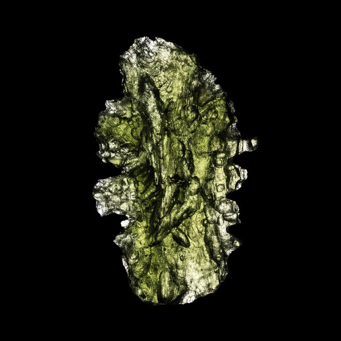 Moldavite - Besednice Jezkovna 3.63 g 33x20x8mm B+ - InnerVision Crystals