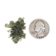 Moldavite Besednice Jezkovna 4.07 g 30x26x10mm AA+ - InnerVision Crystals