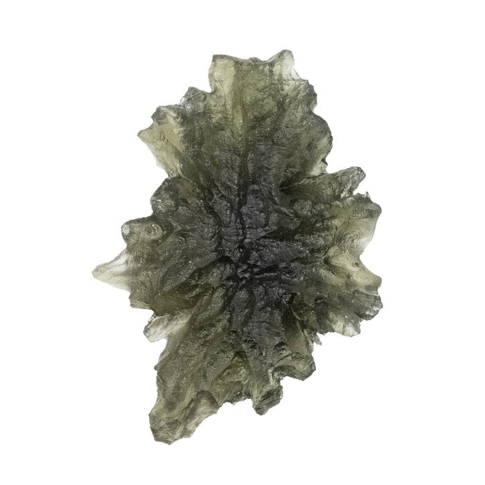 Moldavite - Besednice Jezkovna 4.84 g 34x25x9mm AA - InnerVision Crystals