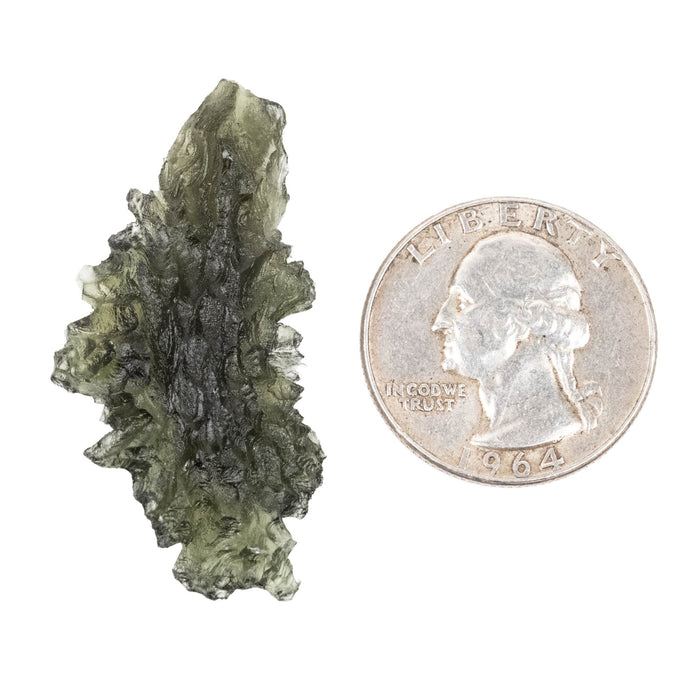 Moldavite - Besednice Jezkovna 6 g 43x21x10mm AA - InnerVision Crystals